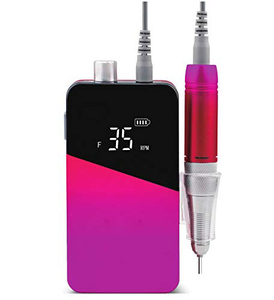 Máquina pulidora de uñas portátil, brocas profesionales con batería recargable de 3/32 pulgadas - Product Image 1
