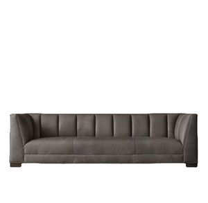 Juego de Muebles de Sala de Estar de Diseño Moderno Italiano en Cuero, Venta al Por Mayor, Diseños de Lujo - Product Image 1