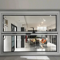 Écran de fenêtre pliant moderne à commande électrique pour la cuisine extérieure de l'hôtel, le sous-sol et la villa utilisent une persienne verticale
