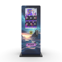 Distributeur automatique avec lecteur de carte Support carte de crédit et code QR pour le marché américain
