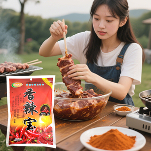 อาหารปรุงรสให้อร่อยยิ่งขึ้น ไส้กรอกย่างรสเผ็ด หม้อตุ๋นโรยผงปรุงรสพริก - Product Image 5