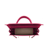 Sacs à Main pour Femmes en Cuir PU Végan de Luxe Haute Qualité, Motif Crocodile, Logo Personnalisé, OEM ODM, Classique