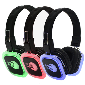Miglior Prezzo silenziosa cuffia del partito della discoteca apparecchiature wireless DJ Con Cancellazione del Rumore hush silent disco 2 o 3 canale pieghevole auricolare - Product Image 6