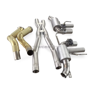 Sistema <span class=keywords><strong>de</strong></span> <span class=keywords><strong>Escape</strong></span> Catback con Válvula Inteligente Ligero <span class=keywords><strong>de</strong></span> Titanio para Ferrari Roma 3.9T 2020-2024, Silenciador <span class=keywords><strong>de</strong></span> Alto Flujo para Superautos - Product Image 2