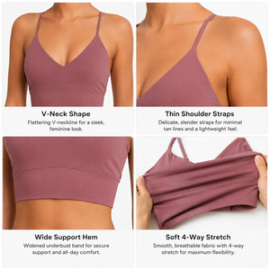 Sujetador Deportivo de Yoga de Alta Sujeción para Mujer <span class=keywords><strong>XINO</strong></span>, Elástico en Cuatro Direcciones, Spandex/Nylon Ecológico, Antibacteriano, Absorbe la Humedad - Product Image 3