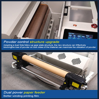 Senchro - Agitador de Polvo Automático de 63 cm, Aluminio, Acero Inoxidable, Ventiladores Dobles, Cinta Transportadora, Impresora Epson DTF Multicolor, Nuevo, 1 Año de Garantía