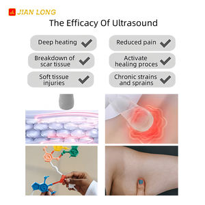 Portable 1MHZ 3MHZ Ultrasonic Therapi Dispositif Physiotherapi Thérapeutique Ultrasons Physiothérapie Ultrasons Thérapie Machine - Product Image 6