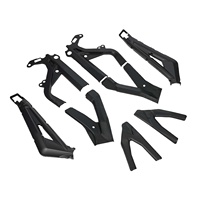 Protection de cadre en PP noir pour Light Bee X S, kit de protection anti-rayures haute performance pour vélo électrique tout-terrain