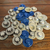 Capuchons de vis de toiture étanches en acier Galvalume de 36 mm avec rondelle pour vis M6.5
