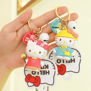 Porte-clés en silicone motif chat <span class=keywords><strong>de</strong></span> dessin animé mignon, pendentif <span class=keywords><strong>de</strong></span> <span class=keywords><strong>sac</strong></span> quotidien avec porte-clés <span class=keywords><strong>de</strong></span> voiture, exquis - Product Image 4
