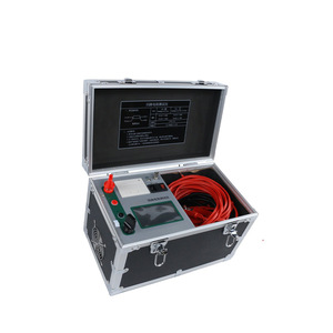 100Aループ抵抗計 高精度 <span class=keywords><strong>HV</strong></span>/LV配電盤ケーブル試験用 - Product Image 3