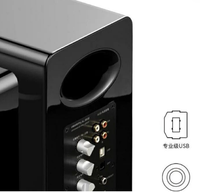 Airpulse A100 Enceinte sans fil Bluetooth 5.0 HIFI pour TV et salon, en bois, avec subwoofer audio L/R10W+10W/L/R40W+40W – Nouvelle Arrivée