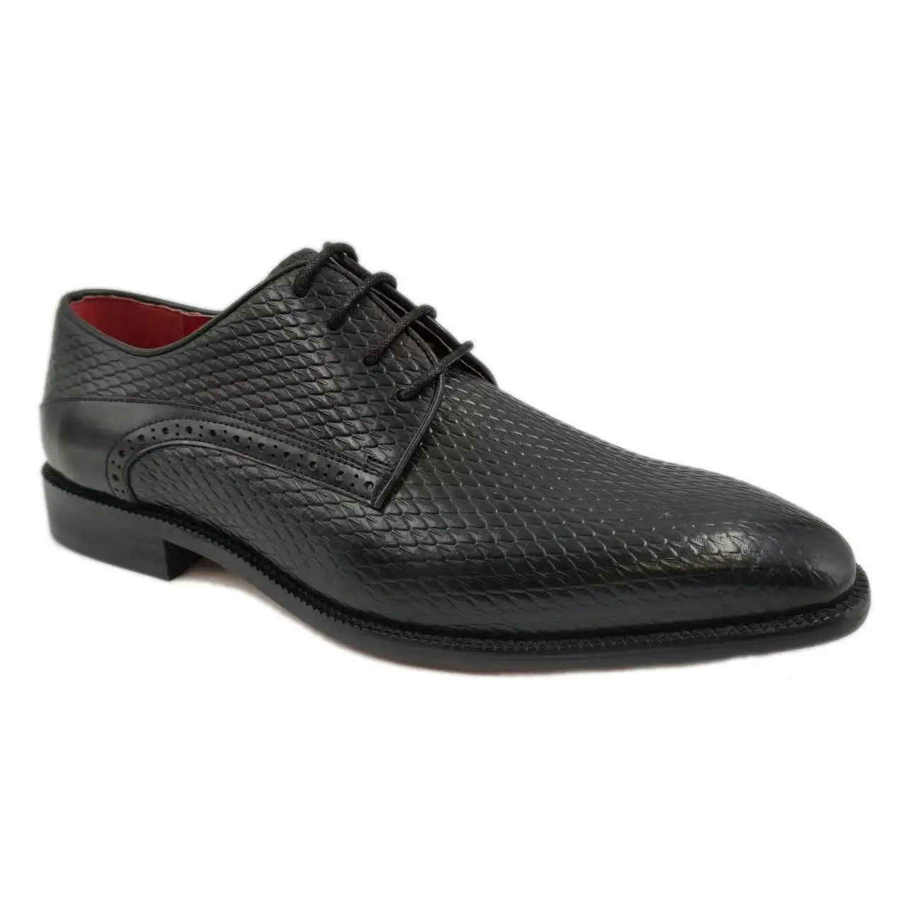 Dream Stark Premium Quality Handmade Italian Men Derby Shoes Genuine Leather For Business Men Dress Shoes For Male