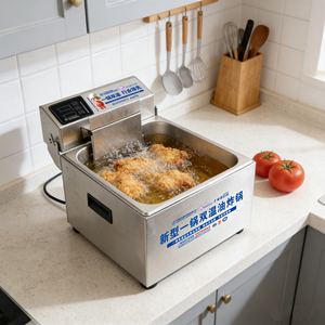 Friggitrice Multifunzione per Caffetterie con Smontaggio Semplice e Sistema di Controllo Termostatico per una Frittura Perfetta Ogni Volta - Product Image 1