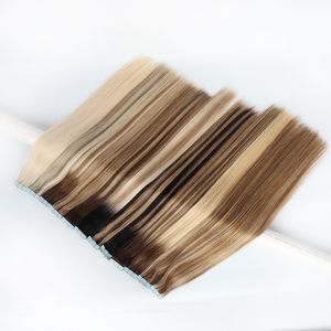 <span class=keywords><strong>Extensions</strong></span> de <span class=keywords><strong>cheveux</strong></span> à <span class=keywords><strong>bandes</strong></span> adhésives, couleurs balayage ombrées, <span class=keywords><strong>bandes</strong></span> adhésives en PU sans couture sur <span class=keywords><strong>cheveux</strong></span> humains - Product Image 3