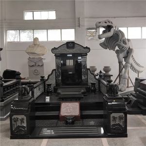 Zwart En Grijs Op Maat Gemaakte Moderne Gedenkteken Granieten Grote Begraafplaats Grafsteen Monumenten Grafsteen - Product Image 4