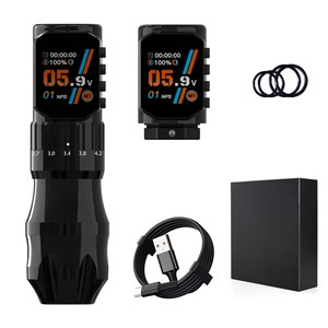 <span class=keywords><strong>Machine</strong></span> à tatouer rotative sans fil rechargeable 2026, à course réglable, directement de l'usine - Product Image 3