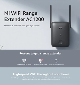 Xiaomi Mijia-Extensor de Alcance <span class=keywords><strong>WiFi</strong></span>, Repetidor de Punto de Acceso, <span class=keywords><strong>Wifi</strong></span> de Alta Velocidad, Versión Global, AC1200 - Product Image 6