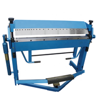 Machine à plier les plaques métalliques manuelle MF1020 pour le traitement de l'aluminium et de l'acier au carbone