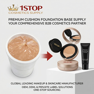 Cushion de maquillage doux hydratant, correcteur, crème BB, fond de teint aérien avec beurre de karité, crème <span class=keywords><strong>CC</strong></span> éclaircissante pour le visage - Product Image 1