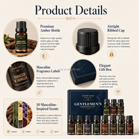 Diffuseur d'ambiance intérieur en cèdre et bois de santal, parfum d'intérieur, ensemble d'huiles essentielles d'aromathérapie pour hommes, vente en gros d'usine