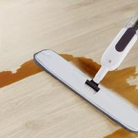 Offre Spéciale professionnel 360 tête rotative entraînement par courroie microfibre vadrouille à eau pour sol maison cuisine nettoyage et balayeuse de tapis