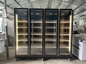 Nhà máy trực tiếp Deluxe dọc tủ đông cho rượu đồ uống Cola nước giải khát mát trực tiếp làm mát không khí nhiệt độ cơ học - Product Image 5