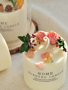 Special Design Scented <strong>Candle</strong> Soy Wax Scented <strong>Candles</strong> with Dried Flowers No Minimum - Product Image 6