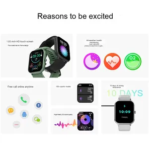 Thể thao ngoài trời thông minh xem <span class=keywords><strong>Android</strong></span> TFT IP68 cho <span class=keywords><strong>Bluetooth</strong></span> cuộc gọi Heart Rate Blood Pressure oxy - Product Image 3