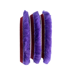 Tampons de polissage coniques abrasifs moyens à haute granulométrie en laine violette pure à 100 %, durables, 5 et 6 pouces, garantie 1 an, OEM, pour le polissage de carrosserie automobile et le marbre - Product Image 4
