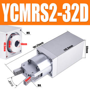 Cylindre pneumatique YCMRS3-32D/YCMRS2-32D pour machines de remplissage et de bouchage à trois et deux mâchoires - Product Image 5