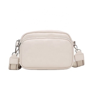 Retro Portable Small Square Bag Simple Solid Color Design of New One-Shoulder Women's Bag Crossbody Bag - Product Image 1