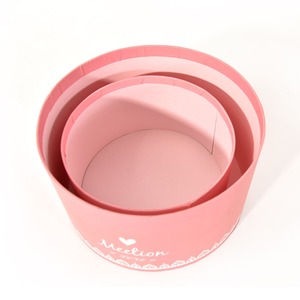 High Quality Custom Marble Colorful Round Paper Roses <b>Flower</b> Packaging Gift <b>Box</b> - Product Image 3