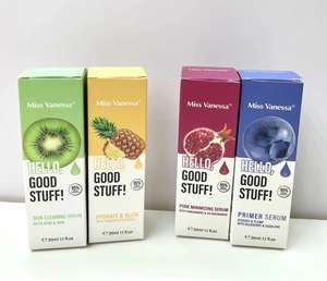 Sérum de visage bio anti-âge anti-acné visage sérum de soin de la peau essence fruitée réparation sérum blanchissant Suero visage vente en gros - Product Image 5