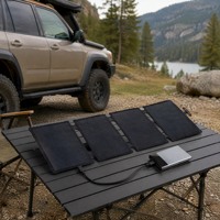 Panneau solaire pliable SunFlex 20W 18% d'efficacité, étanche, pour les voyages en véhicule tout-terrain, IP67, chargeur portable pour téléphone et appareil photo, perovskite