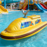 2025New Long temps de travail Jet Boat électrique enfants adulte piscine jouet parcs aquatiques eau flottant gonflable bateau à moteur électrique