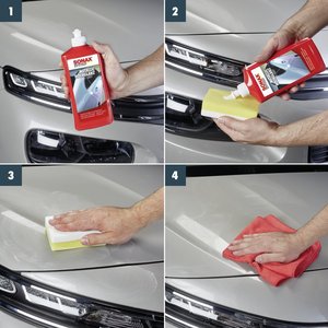 Polissage automobile métallique haute brillance de qualité supérieure 500 ml, brillance et protection améliorées pour les finitions de peinture métallique - Product Image 3