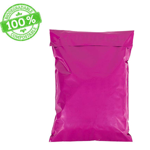seguridad envío polymailers luz caliente Rosa rápida sobre de correo Poly Mailer retornables franqueo bolsa - Product Image 1