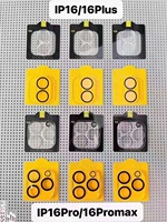 Film en verre trempé de qualité AAA, incurvé 3D, dureté 9H, anti-empreintes digitales, protection d'écran pour 16 Pro/13/12 Pro/14/15 Pro