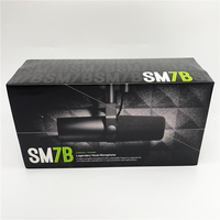 Microphone de studio cardioïde populaire, microphone dynamique professionnel pour voix et diffusion, connecteur XLR, microphone filaire, Shur Micro Sm7b