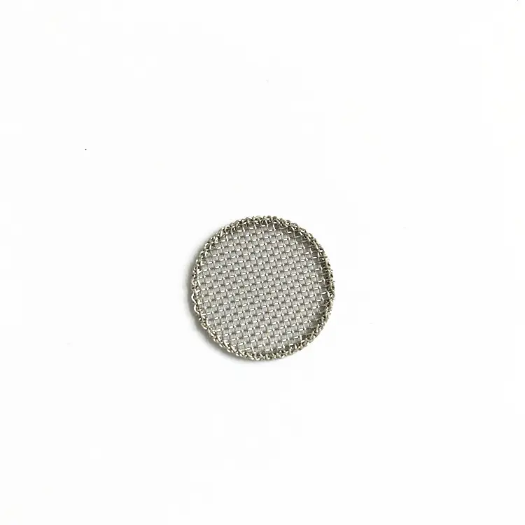 Disco de filtro de aço inoxidável para filtragem de líquidos, disco de malha de arame tecido de metal 304 de venda quente