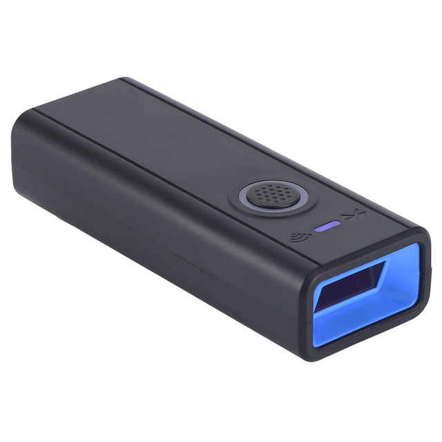 Pocket Mini 1D 2D Scanner Wired Wireless BT 3 in 1 Barcode Scanner With Three Scanning Modes and Scanning Special Codes