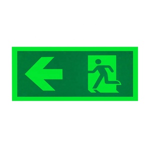 Securun Nhà Máy Trực Tiếp Nhựa Photoluminecent Khẩn Cấp Thoát Dấu Hiệu Phát Sáng Trong Bóng Tối Cháy Dấu Hiệu - Product Image 2