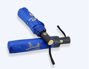ร่มพับ 3 ตอน อัตโนมัติเต็มรูปแบบ รุ่น Blue Classic ขนาด <span class=keywords><strong>21</strong></span> นิ้ว 10 ซี่โครง ด้ามจับยาง ผ้าแห้งเร็ว ใช้งานด้วยปุ่มเดียว เหมาะสำหรับการเดินทางทางอากาศ - Product Image 3