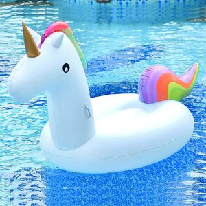 Flotador Inflable Grande de Unicornio para Piscina, Juguetes Flotantes para Playa, Balsa de Verano para Adultos y Niños - Product Image 4