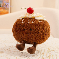 Peluches de la série dessert Eleph Bunny, adorables poupées en peluche en forme de gâteau, vente chaude transfrontalière, peluches apaisantes pour enfants, cadeau
