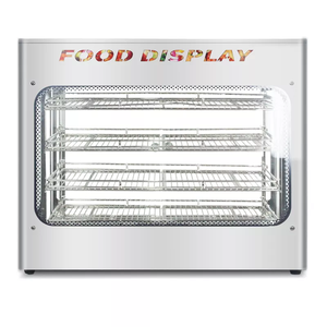 Calentador de alimentos de 4 capas, escaparate de alta precisión, calentador de Pie, pantalla de cristal - Product Image 3