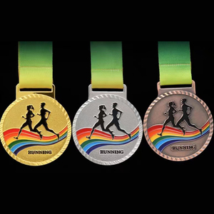 Factory Price Customised Zinc Alloy Race 3D Blank Metal Gold <strong>Medals</strong> Sports Souvenir Key <strong>Medals</strong> <strong>Cheap</strong> Custom <strong>Medals</strong> Logo - Product Image 4