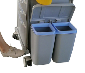 अस्पताल रोगी कमरे के फर्नीचर एब्स 5 दराज दवाओं आपातकालीन नर्सिंग कार्ट चिकित्सा एनेस्थीसिया उपचार ट्रॉली - Product Image 5