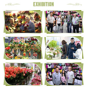 Roses Austin durables à bords brûlés, réutilisables <span class=keywords><strong>pour</strong></span> la décoration de comptoirs de magasin, de zones de réception et comme décoration florale douce <span class=keywords><strong>pour</strong></span> aménagement intérieur - Product Image 6